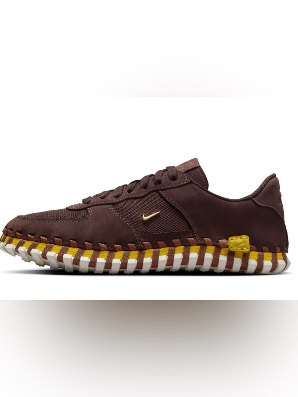 Nike J Force 1 Low LX SP - Earth with Metallic Gold Accents
